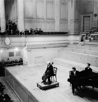 Pablo Casals im Casino Bern