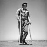 Verletzter der Volksfrontarmee, Spanien