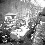 Spanische Flüchtlinge an der französischen Grenze, 28.01.1939